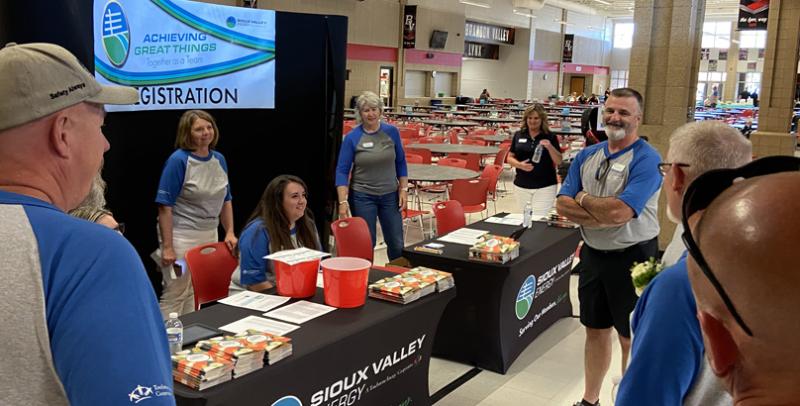 Sioux Valley Energy staff at Annual Meeting in Brandon