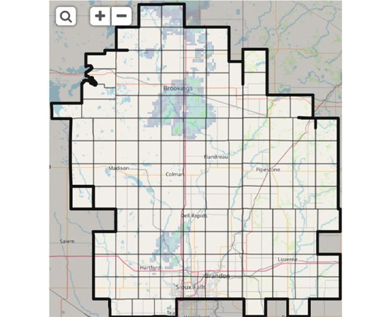Outage Map snapshot