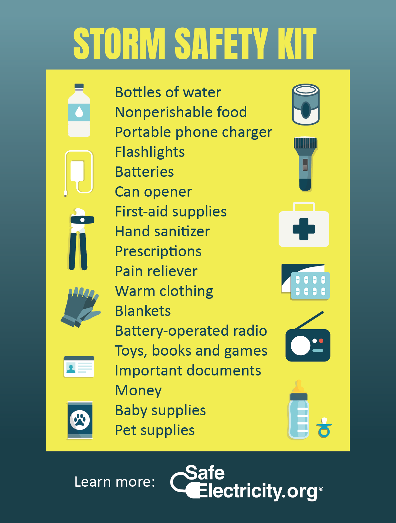 Storm Prep Checklist